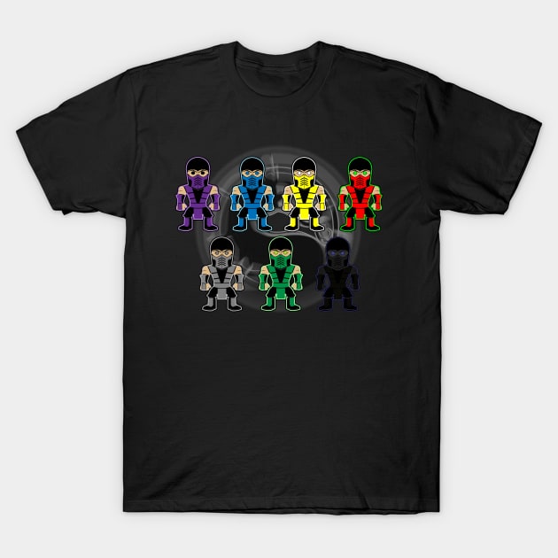 MK NINJAS T-Shirt by jemarone